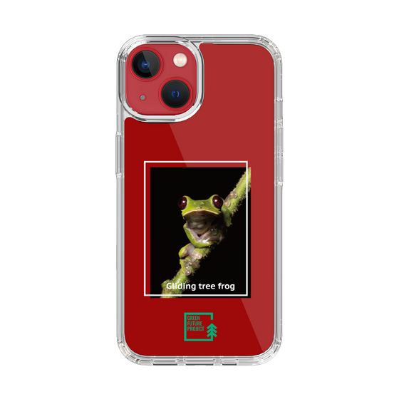 スリムプロテクションケース［ Green Future Project - Gliding tree frog ］