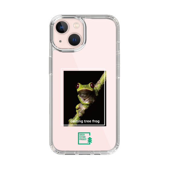 スリムプロテクションケース［ Green Future Project - Gliding tree frog ］