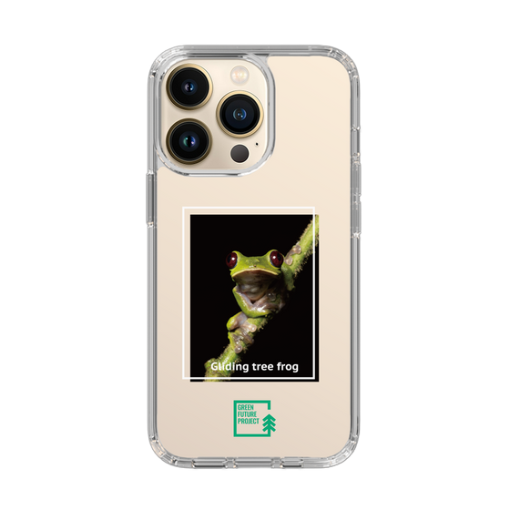 スリムプロテクションケース［ Green Future Project - Gliding tree frog ］