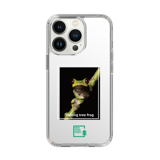 スリムプロテクションケース［ Green Future Project - Gliding tree frog ］