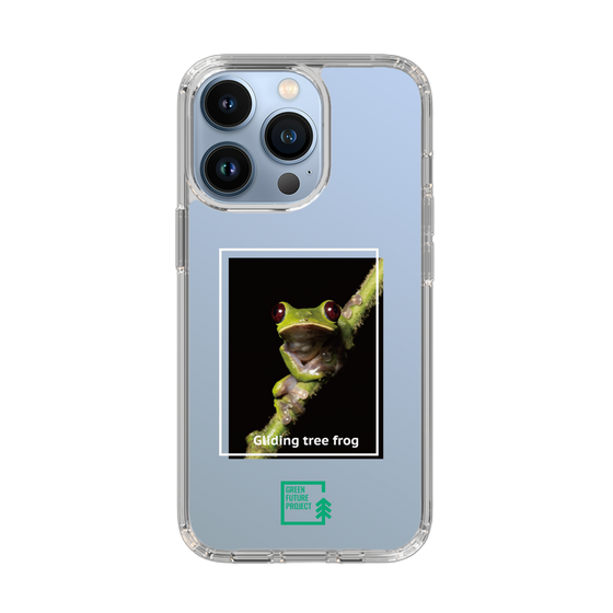 スリムプロテクションケース［ Green Future Project - Gliding tree frog ］