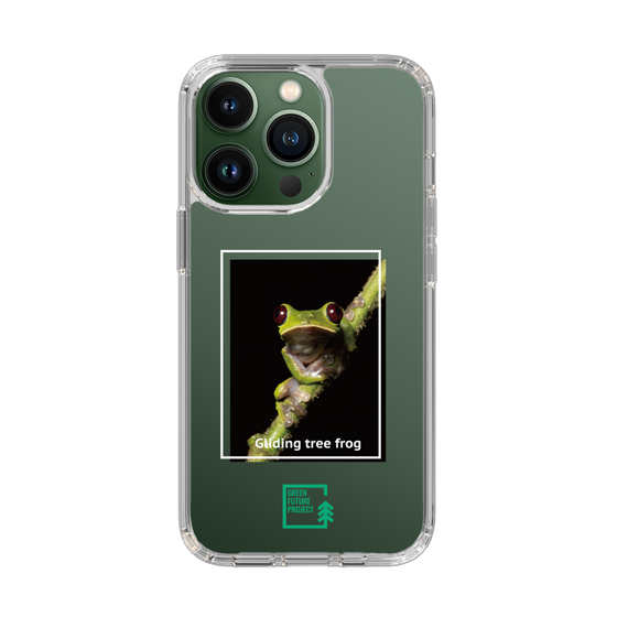 スリムプロテクションケース［ Green Future Project - Gliding tree frog ］