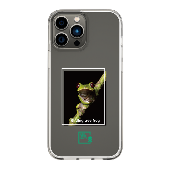スリムプロテクションケース［ Green Future Project - Gliding tree frog ］