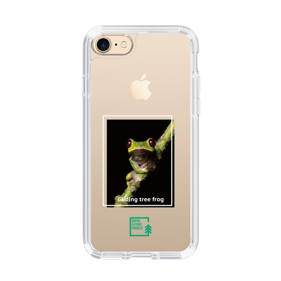 スリムプロテクションケース［ Green Future Project - Gliding tree frog ］