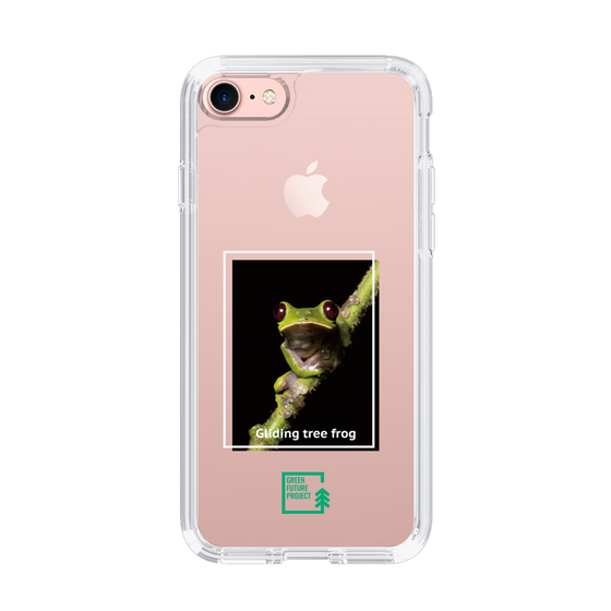 スリムプロテクションケース［ Green Future Project - Gliding tree frog ］