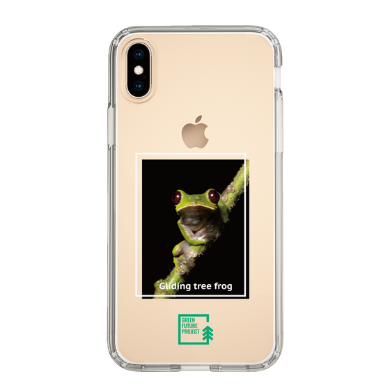 スリムプロテクションケース［ Green Future Project - Gliding tree frog ］