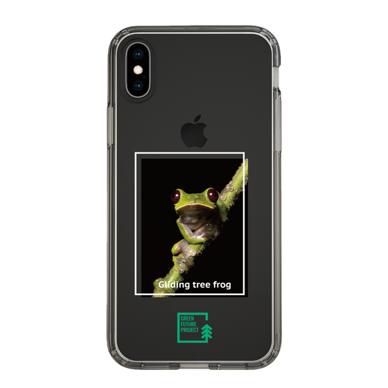 スリムプロテクションケース［ Green Future Project - Gliding tree frog ］