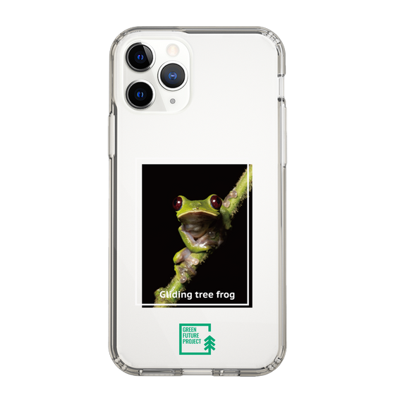 スリムプロテクションケース［ Green Future Project - Gliding tree frog ］