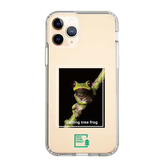 スリムプロテクションケース［ Green Future Project - Gliding tree frog ］