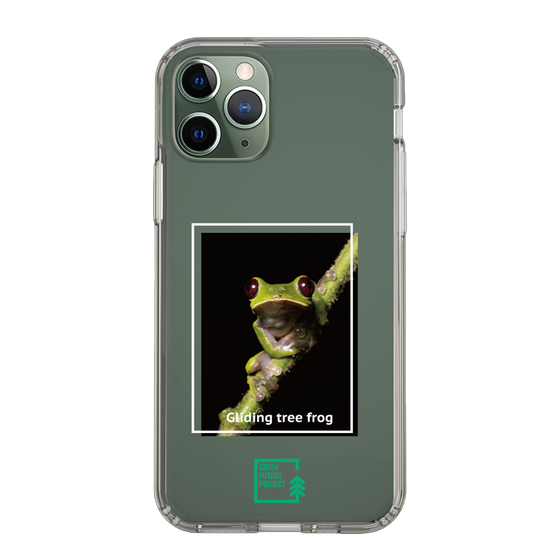 スリムプロテクションケース［ Green Future Project - Gliding tree frog ］