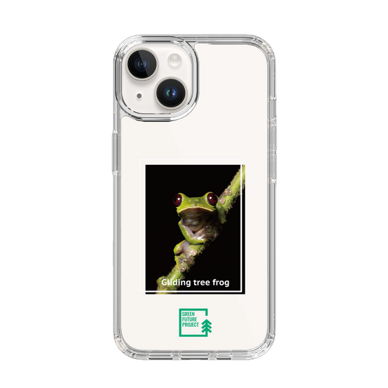 スリムプロテクションケース［ Green Future Project - Gliding tree frog ］
