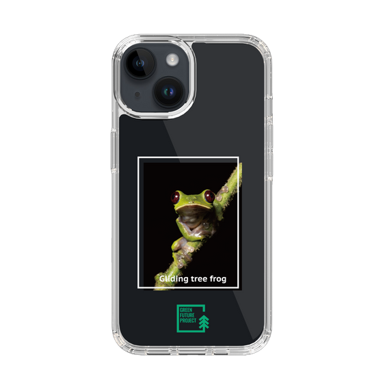 スリムプロテクションケース［ Green Future Project - Gliding tree frog ］