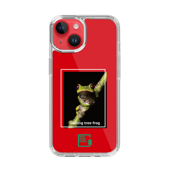 スリムプロテクションケース［ Green Future Project - Gliding tree frog ］