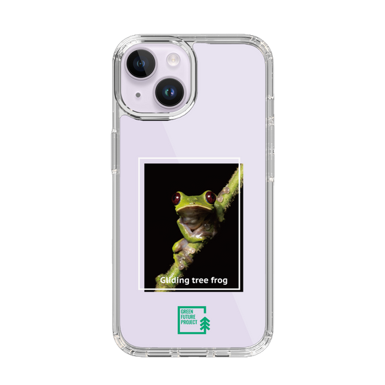 スリムプロテクションケース［ Green Future Project - Gliding tree frog ］