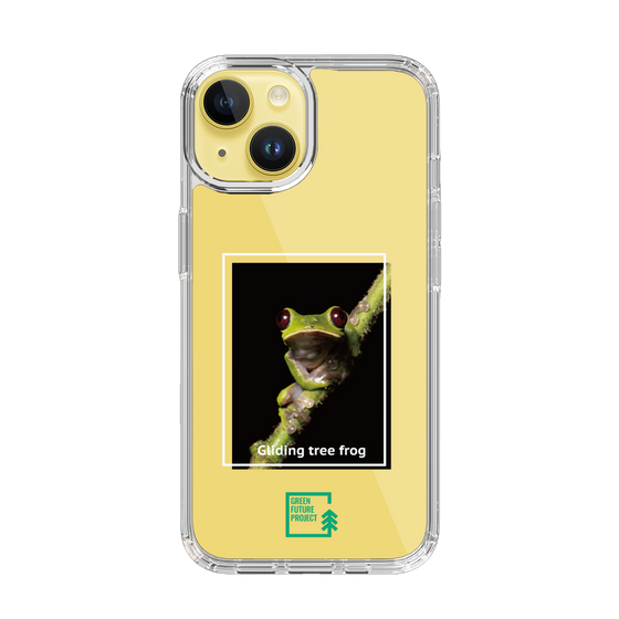 スリムプロテクションケース［ Green Future Project - Gliding tree frog ］