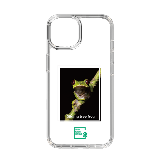 スリムプロテクションケース［ Green Future Project - Gliding tree frog ］