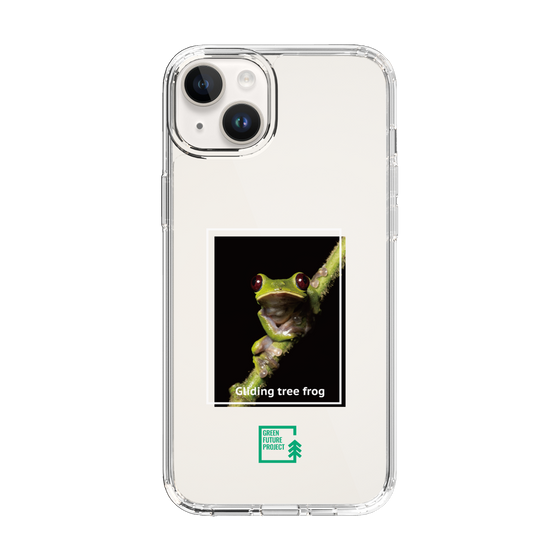 スリムプロテクションケース［ Green Future Project - Gliding tree frog ］