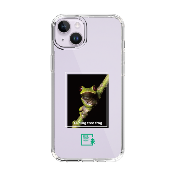 スリムプロテクションケース［ Green Future Project - Gliding tree frog ］