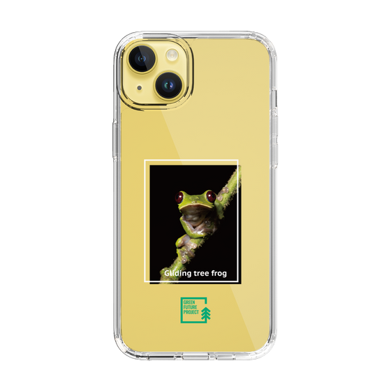 スリムプロテクションケース［ Green Future Project - Gliding tree frog ］