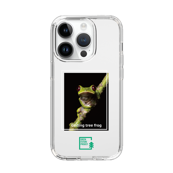 スリムプロテクションケース［ Green Future Project - Gliding tree frog ］