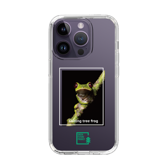 スリムプロテクションケース［ Green Future Project - Gliding tree frog ］