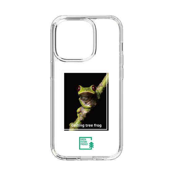 スリムプロテクションケース［ Green Future Project - Gliding tree frog ］