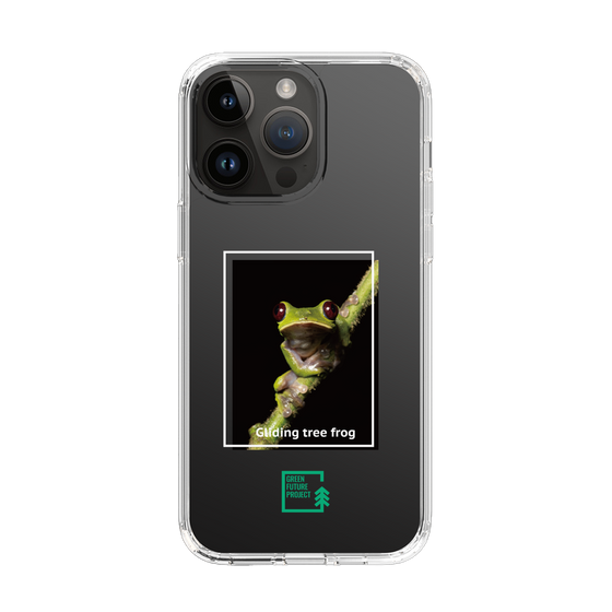 スリムプロテクションケース［ Green Future Project - Gliding tree frog ］