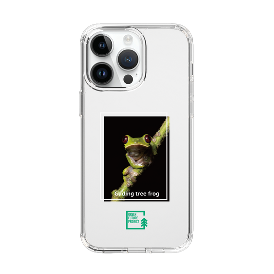 スリムプロテクションケース［ Green Future Project - Gliding tree frog ］