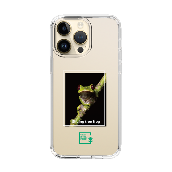 スリムプロテクションケース［ Green Future Project - Gliding tree frog ］