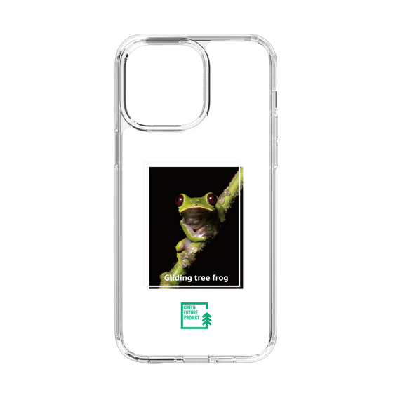スリムプロテクションケース［ Green Future Project - Gliding tree frog ］
