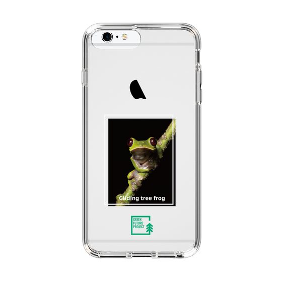 スリムプロテクションケース［ Green Future Project - Gliding tree frog ］