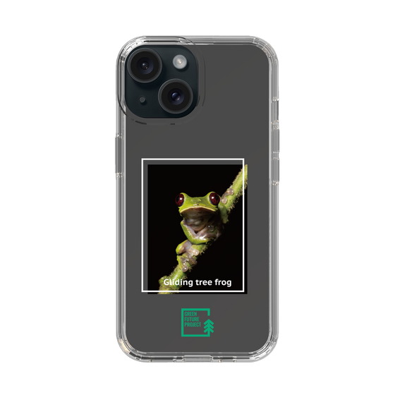 スリムプロテクションケース［ Green Future Project - Gliding tree frog ］