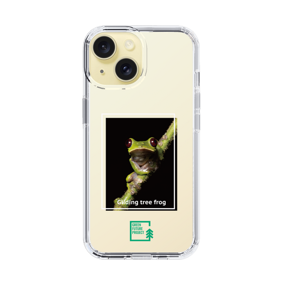 スリムプロテクションケース［ Green Future Project - Gliding tree frog ］