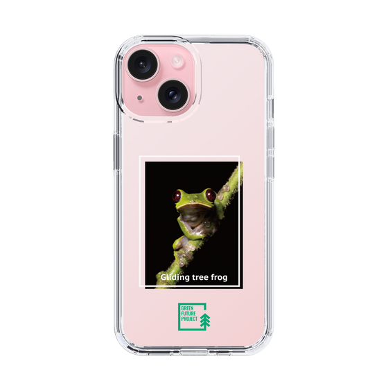 スリムプロテクションケース［ Green Future Project - Gliding tree frog ］