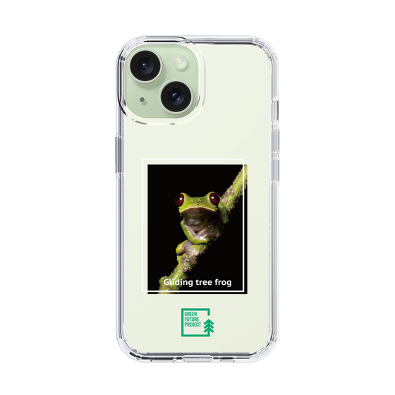 スリムプロテクションケース［ Green Future Project - Gliding tree frog ］