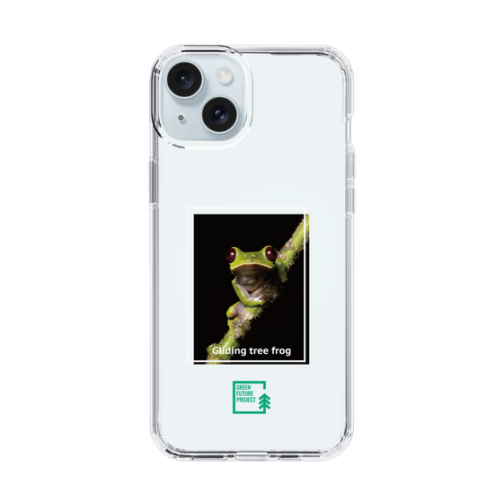 スリムプロテクションケース［ Green Future Project - Gliding tree frog ］