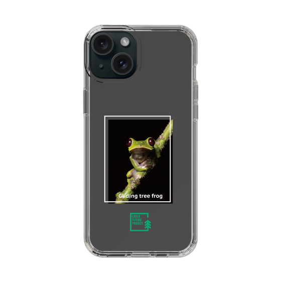 スリムプロテクションケース［ Green Future Project - Gliding tree frog ］