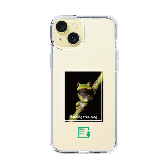 スリムプロテクションケース［ Green Future Project - Gliding tree frog ］