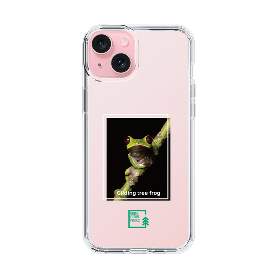 スリムプロテクションケース［ Green Future Project - Gliding tree frog ］