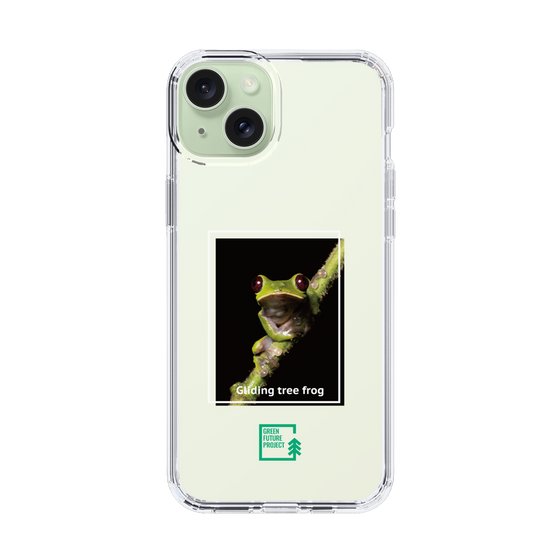 スリムプロテクションケース［ Green Future Project - Gliding tree frog ］