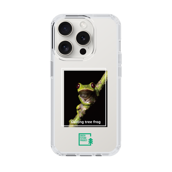 スリムプロテクションケース［ Green Future Project - Gliding tree frog ］