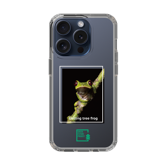 スリムプロテクションケース［ Green Future Project - Gliding tree frog ］