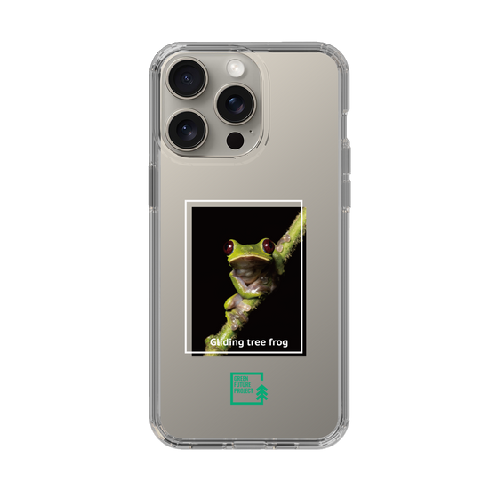 スリムプロテクションケース［ Green Future Project - Gliding tree frog ］