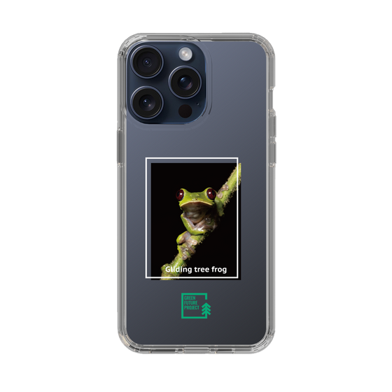 スリムプロテクションケース［ Green Future Project - Gliding tree frog ］