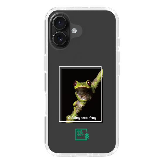 スリムプロテクションケース［ Green Future Project - Gliding tree frog ］