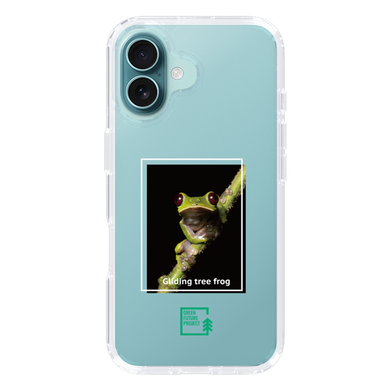 スリムプロテクションケース［ Green Future Project - Gliding tree frog ］