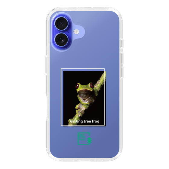 スリムプロテクションケース［ Green Future Project - Gliding tree frog ］