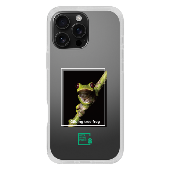スリムプロテクションケース［ Green Future Project - Gliding tree frog ］