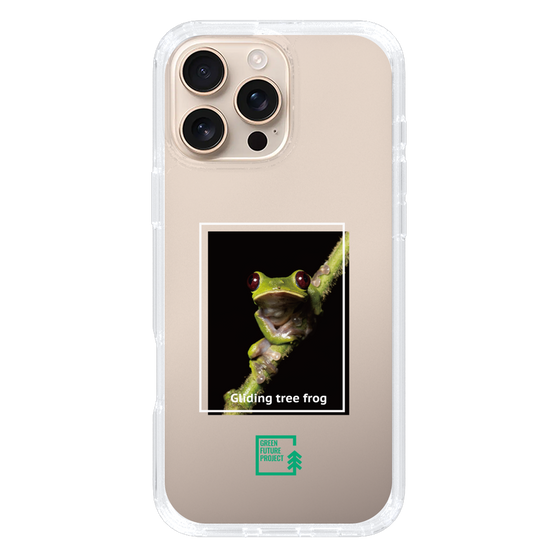 スリムプロテクションケース［ Green Future Project - Gliding tree frog ］