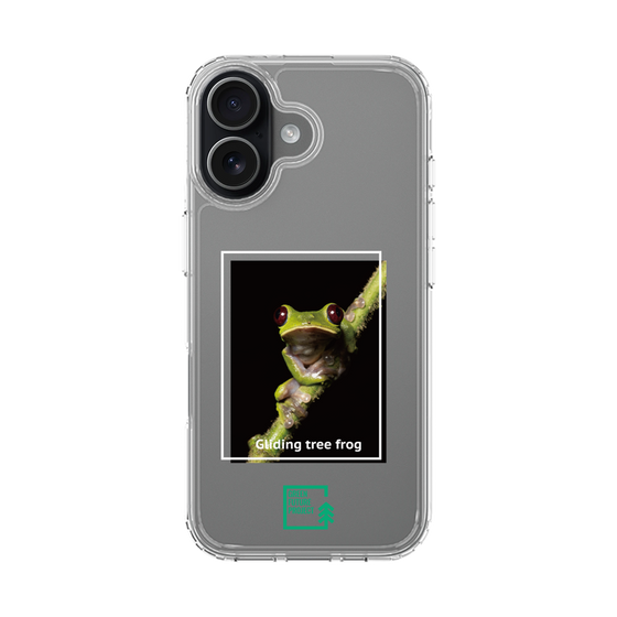 スリムプロテクションケース［ Green Future Project - Gliding tree frog ］